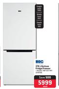 KIC 276Ltr Bottom Fridge/Freezer KBF 631 WH 