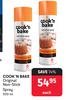  Cook n Bake Original Non Stick Spray-500ml Each