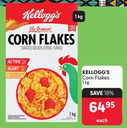 Kellogg's Corn Flakes-1kg Each