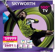 Skyworth 100" QLED UHD Google TV