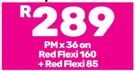 2 x Samsung Galaxy A06 Smartphone-On Red Flexi 160 + Red Flexi 85