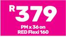 2 x Samsung Galaxy A16 Smartphone-On Red Flexi 160