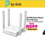 TP-Link AC750 Dual Band WiFi Router