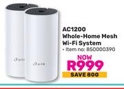 TP-Link AC1200 Whole Home Mesh WiFi System