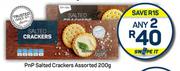 PnP Salted Crackers Assorted-Any 2 x 200g