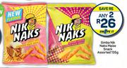 Simba Nik Naks Maize Snack Assorted-Any 2 x 135g