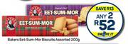 Bakers Eet Sum Mor Biscuits Assorted-Any 2 x 200g