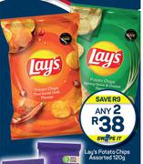 Lay's Potato Chips Assorted-Any 2 x 120g