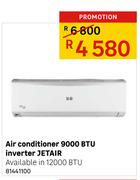 Jetair Air Conditioner 9000 BTU Inverter 