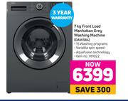 Defy 7Kg Front Load Manhattan Grey washing Machine DAW384