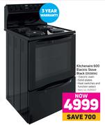 Defy Kitchenaire 600 Electric Stove Black DSS694