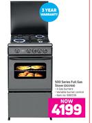 Defy 500 Series Full Gas Stove DGS168