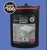 Dquip Tie Down Heated Electric Blanket (Queen)