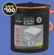Dquip Tie Down Heated Electric Blanket (King)