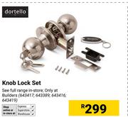 Dortello Knob Lock Set 