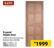 Kayo 8 Panel Stable Door 2032m (h) x 813mm (w)