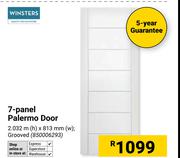 Winsters 7 Panel Palermo Door 2032m (h) x 813mm (w)