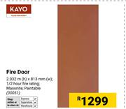 Kayo Fire Door 2032m (h) x 813mm (w)