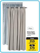 Classic Sienna Taped Curtain Range-230 x 218cm