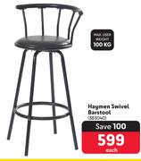 Haymen Swivel Bar Stool