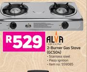 Alva 2 Burner Gas Stove 