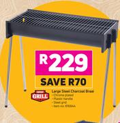 Expert Grill Large Steel Charcoal Braai