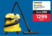 Karcher Wet & Dry Vacuum Cleaner WD2 Plus