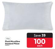 Classic Collection Plush Microfibre Standard Pillow
