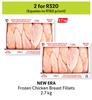 New Era Frozen Chicken Breast Fillets-For 2 x 2.7Kg