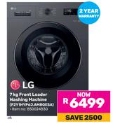 LG 7Kg Front Loader Washing Machine (F2Y1HYP6J.AMBQESA)