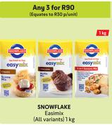 Snowflake Easimix (All Variants)-For Any 3 x 1kg