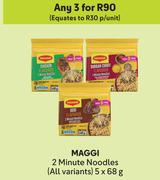 Maggi 2 Minute Noodles (All Variants)-For Any 3 x 5 x 68g