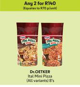 Dr.Oetker Ital Mini Pizza (All Variants)-For Any 2 x 8's Pack