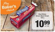 Blue Ribbon Brown Sliced Bread-700g Per Loaf
