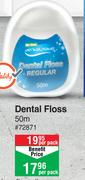 Dentalmate Dental Floss 50m-Per Pack