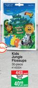 Dentalmate Kids Jungle Flossups 30 Piece-Per Pack