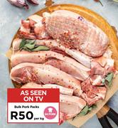 Bulk Pork Packs-Per Kg  
