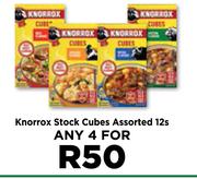 Knorrox Stock Cubes Assorted-For Any 4 x 12s Pack