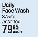 Oxy Daily Face Wash Assorted-375ml Each