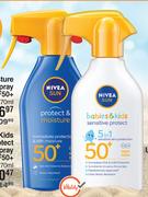 Nivea Sun Babies & Kids Sensitive Protect Trigger Spray SPF50+-270ml
