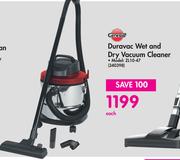 Genesis Duravac Wet And Dry Vacuum Cleaner 340398-Each