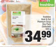 Freshline Heat & Eat Premium Soup Doy Pack (Selected)-500g Each