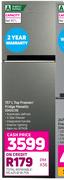 Defy 157 L Top Freezer/Fridge (Metallic) DAD239