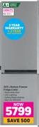 Defy 303 L Bottom Freezer Fridge C380