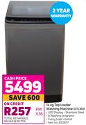 Defy 14 Kg Top Loader Washing Machine DTL160