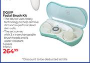 Dquip Facial Brush Kit 3 Piece