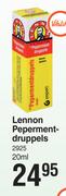 Lennon Peperment Druppels-20ml