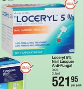 Loceryl 5% Nail Lacquer Anti Fungal-2.5ml Per Pack