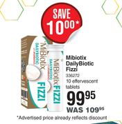 Mibiotix Daily Biotic Fizzi-10 Effervescent Tablets