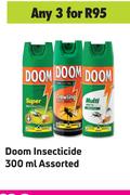Doom Insecticide Assorted-For 3 x 300ml